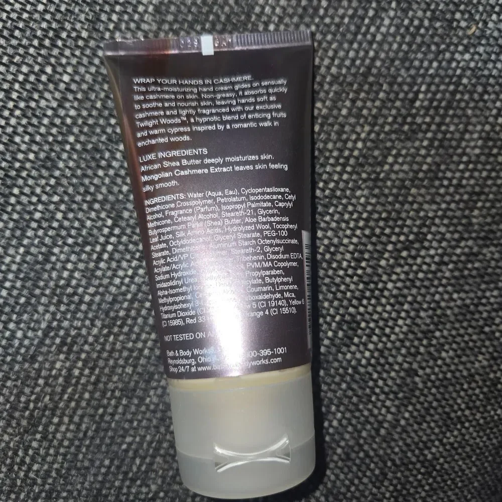 Bath & Body Works Shea Cashmere Hand Cream - Twilight Woods